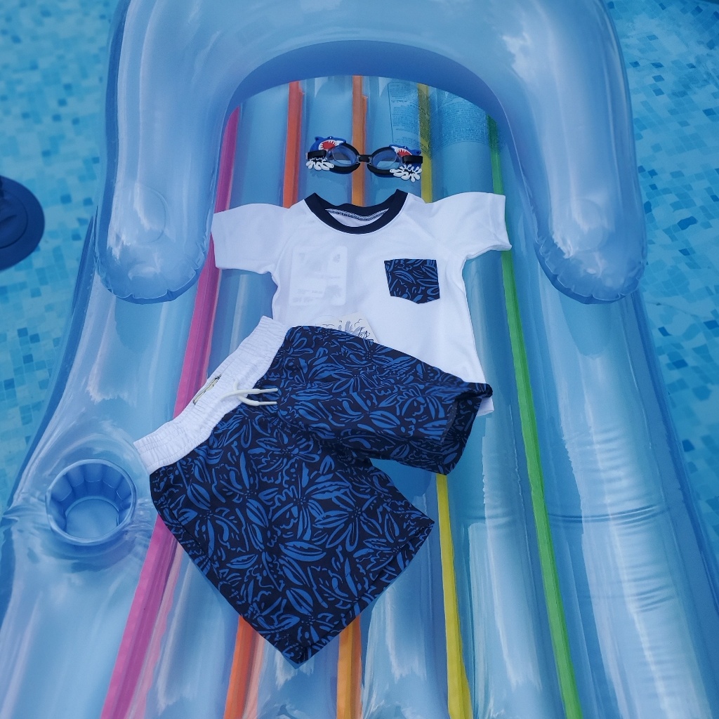 2pc Swim Trunks  Swim Tee